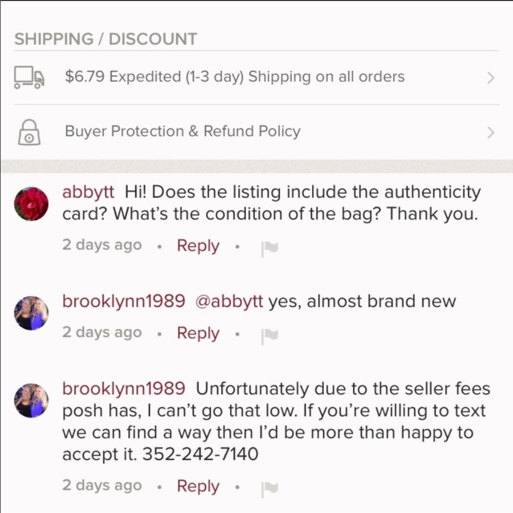 SCAMMER ALERT ❗️❗️F🅰️ke Chanel - brooklynn1989 - Picture 6 of 8